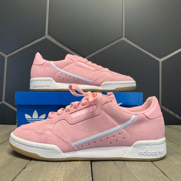 adidas continental 80 true pink